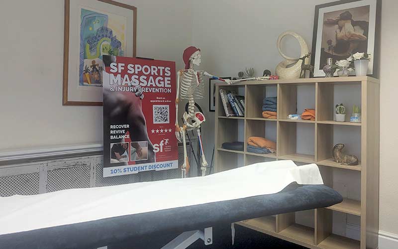 View of the treatment room